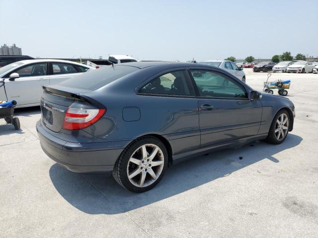 WDBRN40J15A663196 - 2005 MERCEDES-BENZ C 230K SPORT COUPE GRAY photo 3