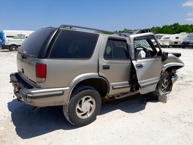 1GNDT13W1X2199158 - 1999 CHEVROLET BLAZER TAN photo 3