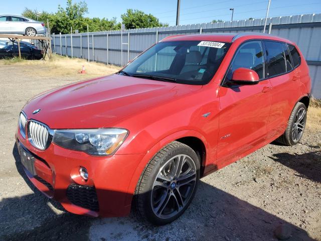 5UXWX9C51G0D63629 - 2016 BMW X3 XDRIVE28I RED photo 1