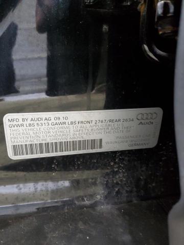 WAUKGAFB1BN029903 - 2011 AUDI A6 PRESTIGE Qara foto 12