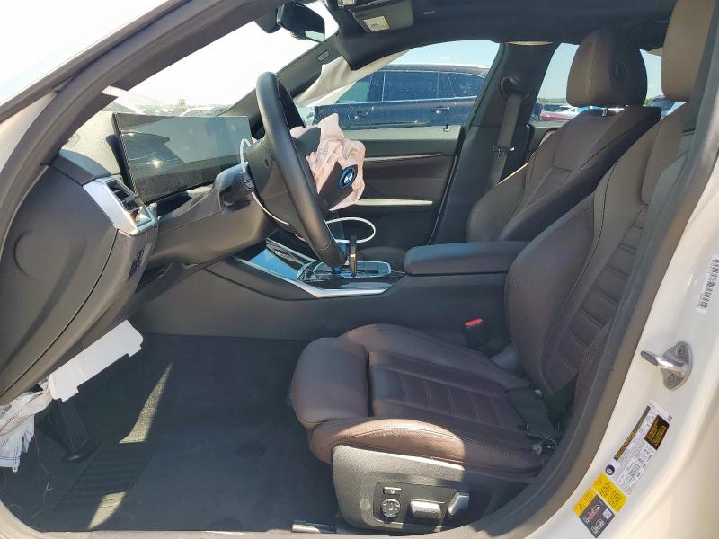 WBY73AW06PFN59951 - 2023 BMW I4 EDRIVE 40 WHITE photo 7