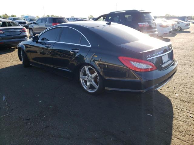 WDDLJ9BB3EA103871 - 2014 MERCEDES-BENZ CLS 550 4MATIC BLACK photo 2