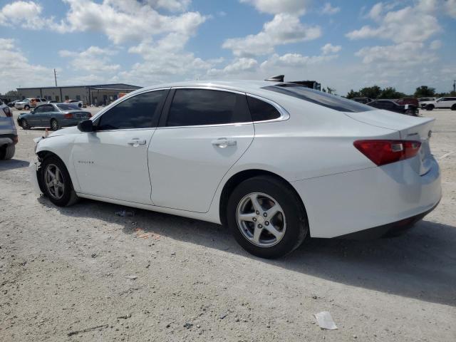 1G1ZB5ST8JF110615 - 2018 CHEVROLET MALIBU LS WHITE photo 2