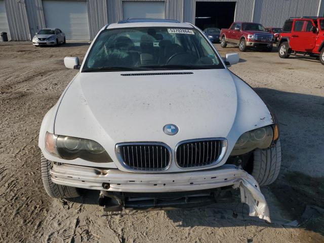 WBAEV33413KL84318 - 2003 BMW 325 I WHITE photo 5