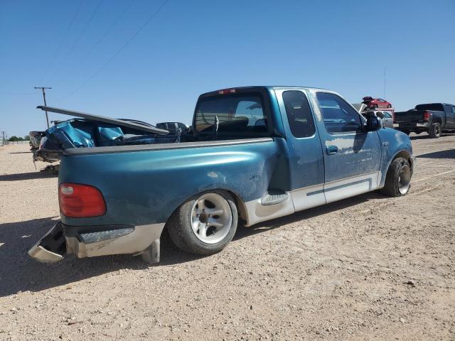 1FTZX0725YKB02369 - 2000 FORD F150 TEAL photo 3