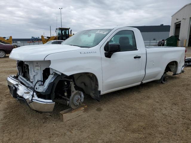 3GCNAAEDXNG667343 - 2022 CHEVROLET SILVERADO C1500 WHITE photo 1