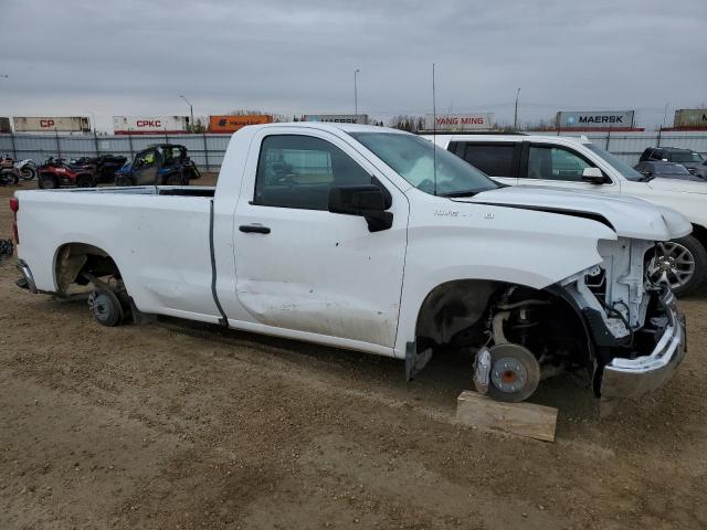 3GCNAAEDXNG667343 - 2022 CHEVROLET SILVERADO C1500 WHITE photo 4