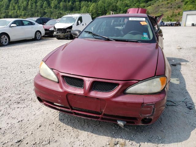 1G2NE52E85M137446 - 2005 PONTIAC GRAND AM SE MAROON photo 5