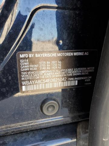 WBAYA8C54ED825042 - 2014 BMW 750I I BLACK photo 12