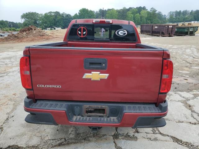 1GCGSDE39G1212581 - 2016 CHEVROLET COLORADO Z71 RED photo 6