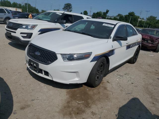 1FAHP2L82JG128170 - 2018 FORD TAURUS POLICE INTERCEPTOR WHITE photo 1