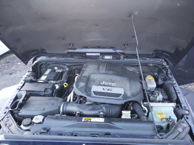 1C4HJWEG9DL558796 - 2013 JEEP WRANGLER U SAHARA BLUE photo 7