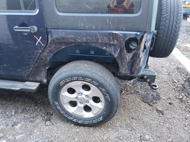 1C4HJWEG9DL558796 - 2013 JEEP WRANGLER U SAHARA BLUE photo 9