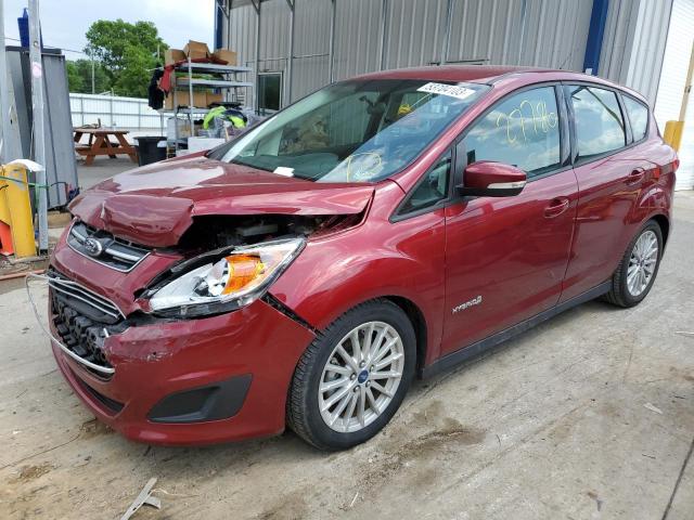 1FADP5AU9DL514595 - 2013 FORD C-MAX SE RED photo 1