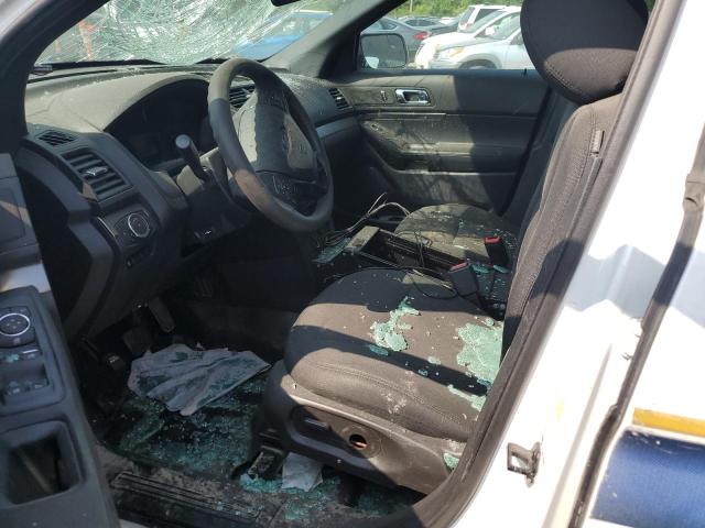 1FM5K8AR1KGB54640 - 2019 FORD EXPLORER POLICE INTERCEPTOR WHITE photo 7