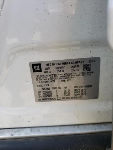 KL4CJFSB8EB706358 - 2014 BUICK ENCORE CONVENIENCE 白色 照片 13