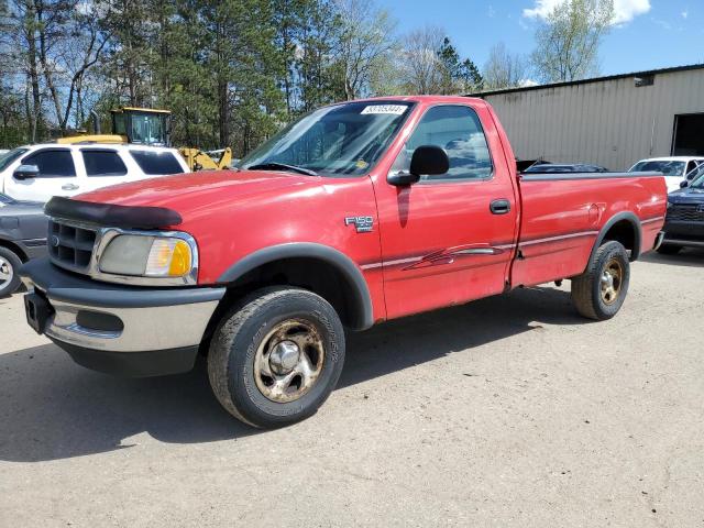 1FTDF18W1WKA09785 - 1998 FORD F150 RED photo 1