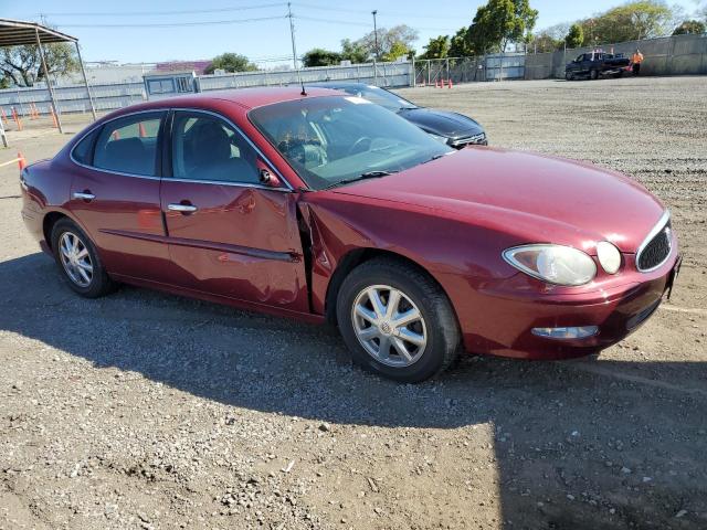 2G4WD532651201417 - 2005 BUICK LACROSSE CXL BURGUNDY photo 4