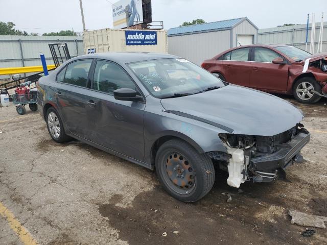 3VW2K7AJ4BM093041 - 2011 VOLKSWAGEN JETTA BASE GRAY photo 4