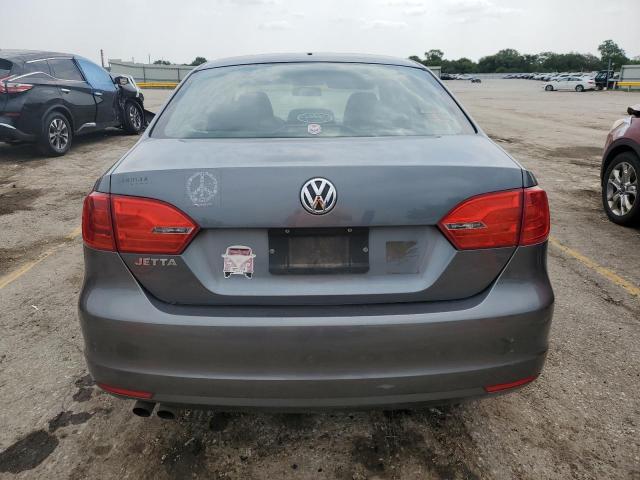 3VW2K7AJ4BM093041 - 2011 VOLKSWAGEN JETTA BASE رمادي صورة 6