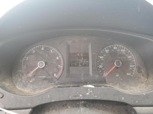 3VW2K7AJ4BM093041 - 2011 VOLKSWAGEN JETTA BASE رمادي صورة 9