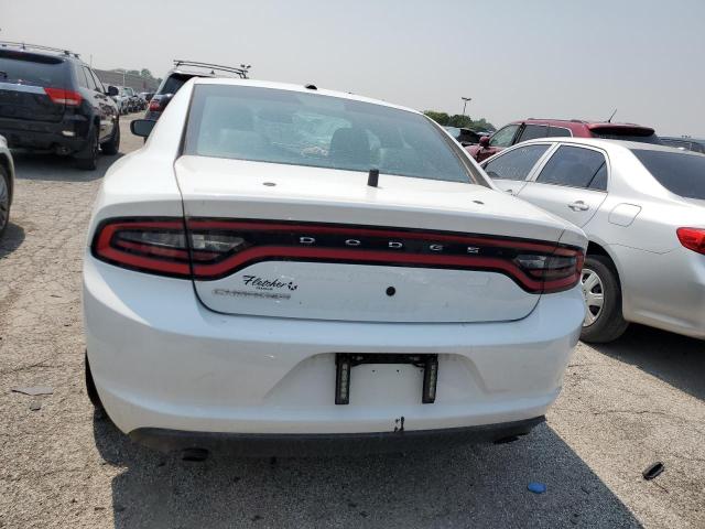 2C3CDXAT2FH772348 - 2015 DODGE CHARGER POLICE WHITE photo 6
