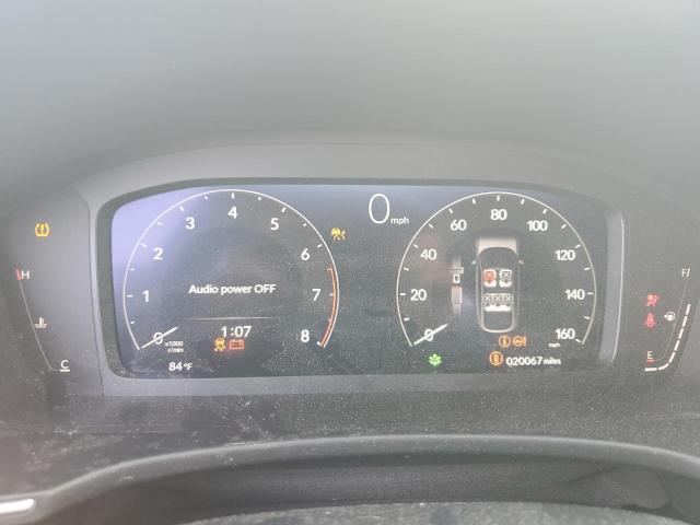 19XFL1G85PE007207 - 2023 HONDA CIVIC SPORT TOURING BLUE photo 9