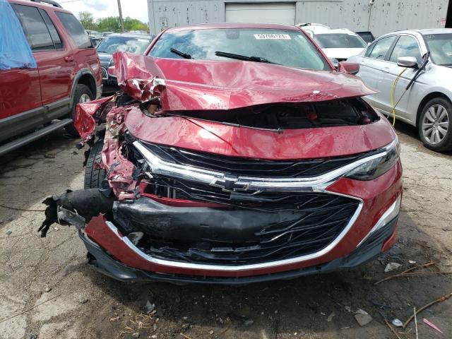 1G1ZG5ST1LF117202 - 2020 CHEVROLET MALIBU RS წითელი ფოტო 5