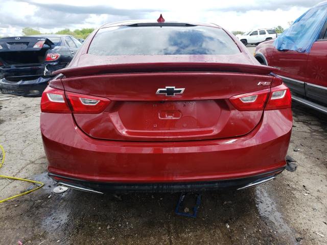 1G1ZG5ST1LF117202 - 2020 CHEVROLET MALIBU RS წითელი ფოტო 6