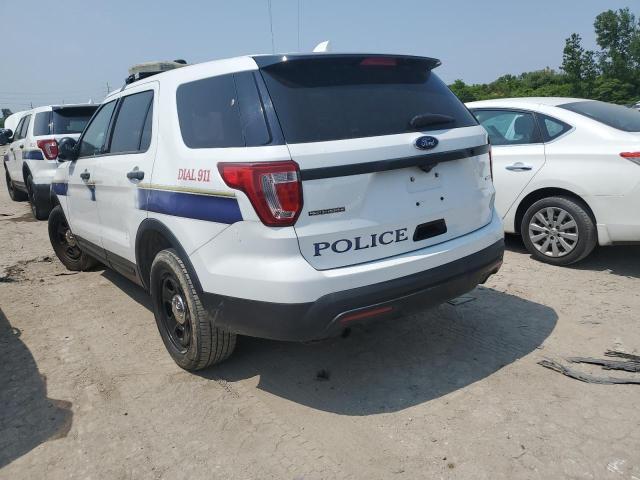 1FM5K8AR2GGB88898 - 2016 FORD EXPLORER POLICE INTERCEPTOR WHITE photo 2