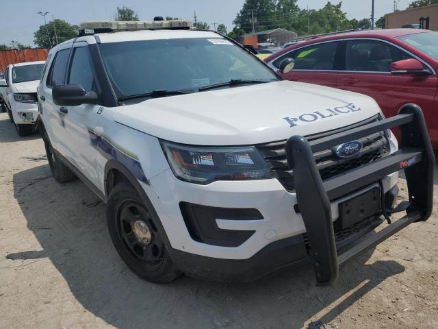 1FM5K8AR2GGB88898 - 2016 FORD EXPLORER POLICE INTERCEPTOR WHITE photo 4