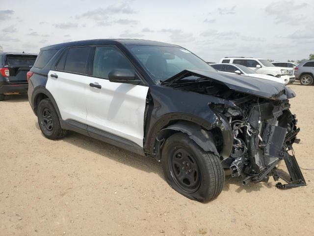 1FM5K8AB2RGA26145 - 2024 FORD EXPLORER POLICE INTERCEPTOR 双色 照片 4