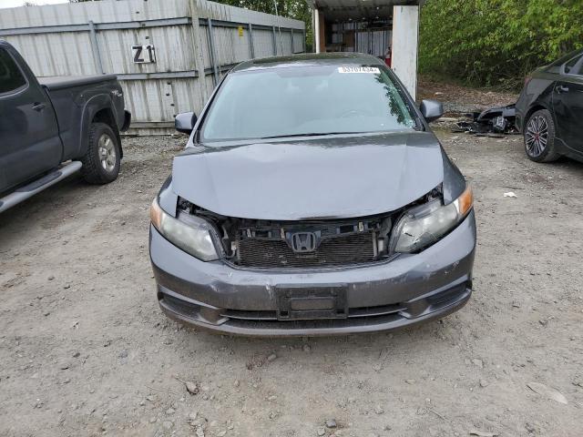 19XFB2F98CE028310 - 2012 HONDA CIVIC EXL GRAY photo 5