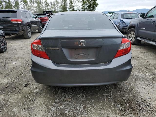 19XFB2F98CE028310 - 2012 HONDA CIVIC EXL GRAY photo 6