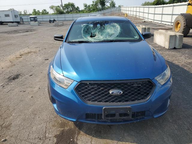 1FAHP2L86GG106620 - 2016 FORD TAURUS POLICE INTERCEPTOR BLUE photo 5