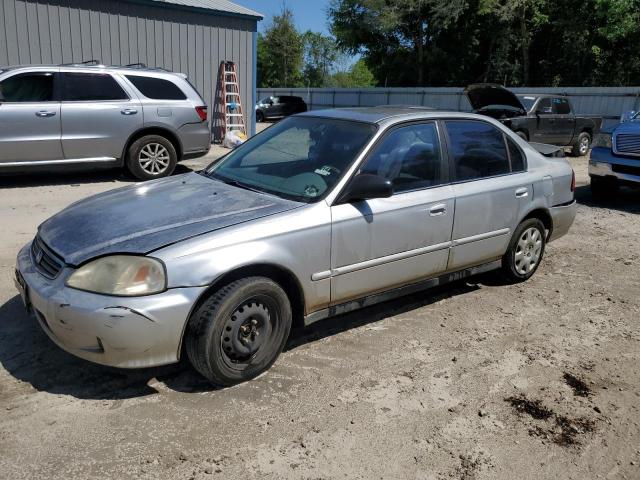 2HGEJ6612YH596310 - 2000 HONDA CIVIC BASE SILVER photo 1