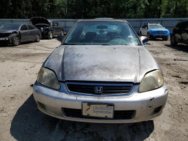 2HGEJ6612YH596310 - 2000 HONDA CIVIC BASE SILVER photo 5