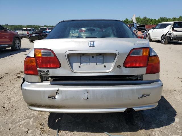 2HGEJ6612YH596310 - 2000 HONDA CIVIC BASE SILVER photo 6