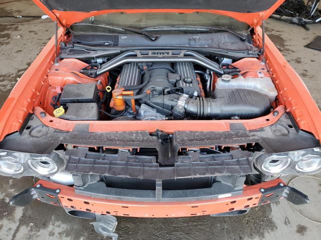 2C3CDZFJ4MH538907 - 2021 DODGE CHALLENGER R/T SCAT PACK ORANGE photo 11