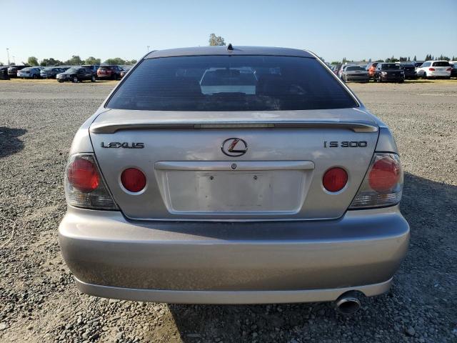 JTHBD192830073451 - 2003 LEXUS IS 300 GRAY photo 6