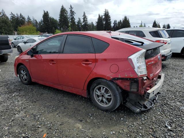 JTDKN3DU6B0317132 - 2011 TOYOTA PRIUS RED photo 2