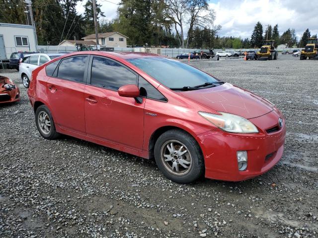 JTDKN3DU6B0317132 - 2011 TOYOTA PRIUS RED photo 4