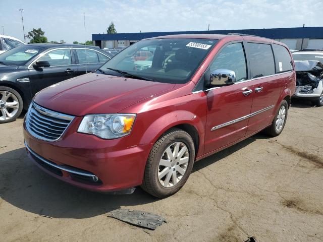 2A4RR8DG5BR613320 - 2011 CHRYSLER TOWN & COU TOURING L RED photo 1