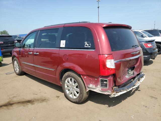 2A4RR8DG5BR613320 - 2011 CHRYSLER TOWN & COU TOURING L RED photo 2