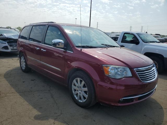 2A4RR8DG5BR613320 - 2011 CHRYSLER TOWN & COU TOURING L RED photo 4