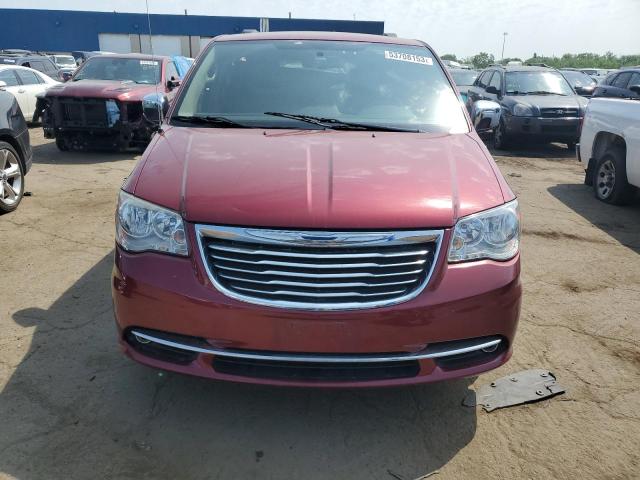 2A4RR8DG5BR613320 - 2011 CHRYSLER TOWN & COU TOURING L RED photo 5