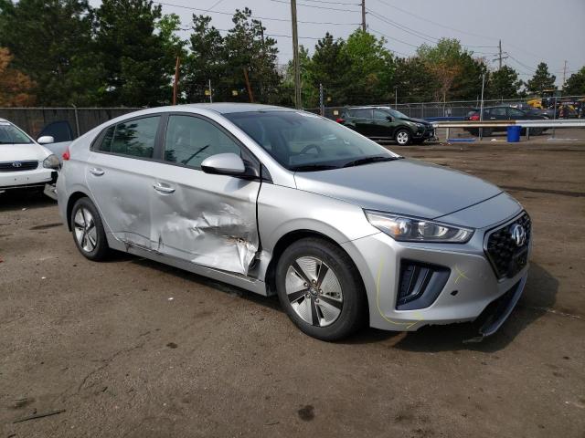 KMHC65LC6MU255759 - 2021 HYUNDAI IONIQ BLUE SILVER photo 4