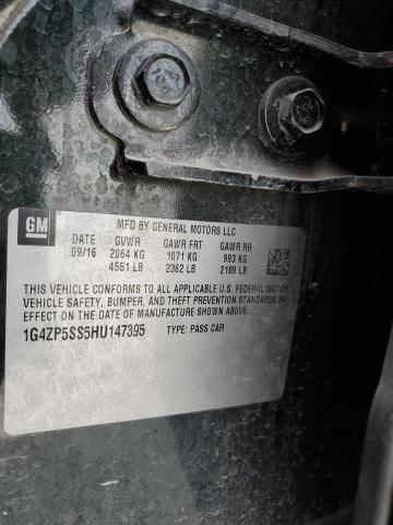 1G4ZP5SS5HU147395 - 2017 BUICK LACROSSE ESSENCE Qara foto 12