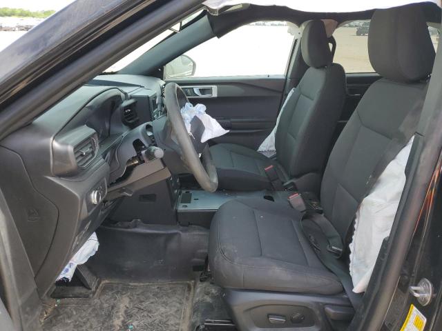 1FM5K8AB2NGA57924 - 2022 FORD EXPLORER POLICE INTERCEPTOR 黑色 照片 7