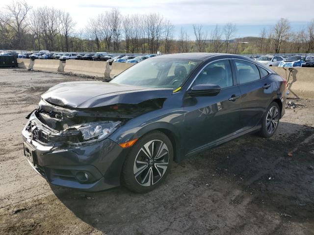 2HGFC1F74HH641043 - 2017 HONDA CIVIC EXL BLACK photo 1